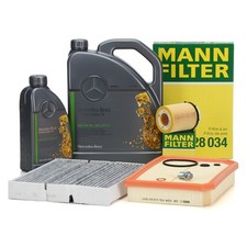 Filterset + 6L ORIGINAL 5W30 MB 229.51 für MERCEDES W/V177 W247 C/X118 M260 Filterset + 6L ORIGINAL 5W30 MB 229.51 für MERCEDES W/V177 W247 C/X118 M260