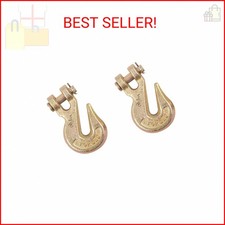 2 Pack G70 Clevis Grab Hooks 14 Heavy Duty Chain Hooks With Spring Latch 31