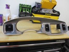 2011-2014 Dodge Charger Complete Instrument Panel Radio Dash Bezel. Dash Bezel