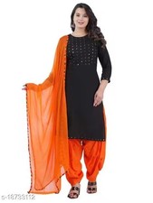 Readymad Chiffon Kurta/kurti With Palazzo Set for Women's Party Festive Outfit
