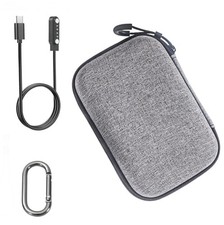 PLAUD NotePin AI Voice Recorder Carrying Case Charging Cable