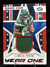 2020 Panini Rookies & Stars - Year 1 Relics La'Mical Perine #YO-LP (MEM, RC)
