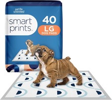 22" x 22" Unlimited Smart Prints Puppy Pads - Odor Controlling Dog Pee Pads 40Ct