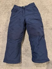 L L Bean Kids Size 6X-7 Snow Pant Thinsulate Navy