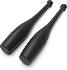 Indian Clubs 1Lb, 2Lb, 5Lb, 10Lb & 15Lb. Power Clubs - Exercise Weight Club Bell