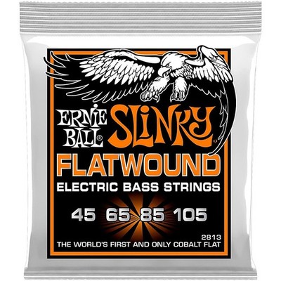Ernie Ball 2813 Hybrid Cobalt Slinky Flatwound Bass Strings