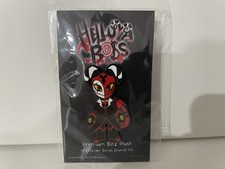 HELLUVA BOSS PREMIUM BLITZ PLUSH ENAMEL PIN SHARKROBOT VIVZIEPOP HAZBIN HOTEL UK