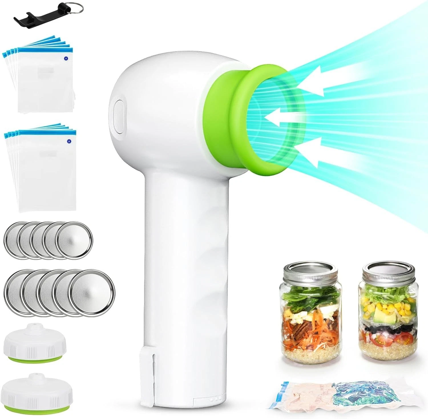 Food Vacuum Sealer Machine, Kitchen Vacuum Sealer Bag Set