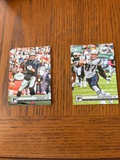 2018 Panini Tom Brady - Rob Gronkowski Patriots Dual Player 2-Card Lot