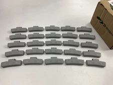 25 Pcs - Plombco ENPS-35  35 Grams Clip-on Wheel Balancing Weights 1.23 Oz