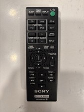 Sony RM-AMU185 Remote Control For Sony Audio Systems - Tested - Black