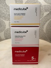 Medicube 3-Pc Capsule Cream Set Kojic Acid PDRN TXA Niacinamide New