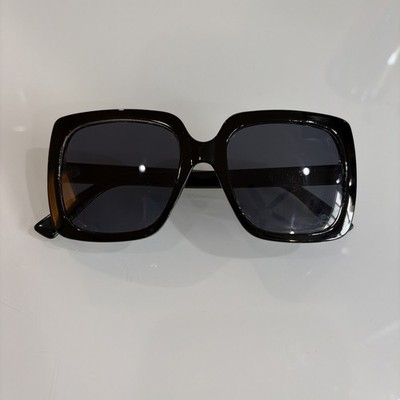 Black Women's Simply Vera Vera Wang Rasha Square Sunglasses