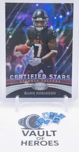 Bijan Robinson Atlanta Falcons Panini Certified Stars Card #CS-17 Yr. 2023