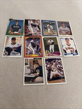 Jim Abbott 10 Card Rookie Lot: California Angels Score , Upper Deck ,Topps