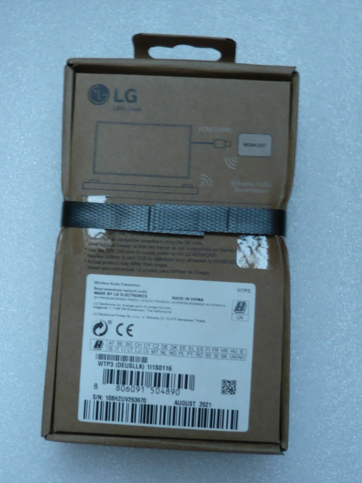 LG WOWCAST WTP3 Wireless Audio Transmitter (WLAN) NEU - Bild 2 von 2
