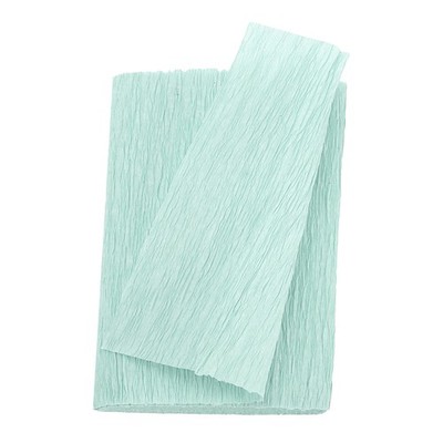 Crepe Paper Roll Crepe Paper Decoration 8.2ft Long 4'' Wide Light Blue