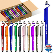 100 Pcs Inspirational Pens Batch, Motivational Ballpoint Pen with Writing Touch