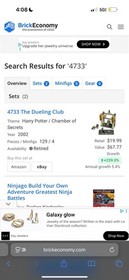 3 VINTAGE Lego Harry Potter Sets 4728 4733 4735 Escape Privet Drive Dueling Club