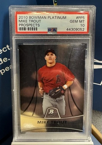2010 Bowman Platinum - Prospects Mike Trout #PP5 (RC)