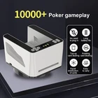 8 Person Automatic Card Dealer, 360° Rotating Smart Card Dealer Machine Working