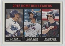 2016 Heritage Minor League Edition Home Run Leaders AJ Reed Jabari Blash 9ij