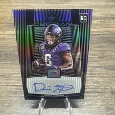 2020 Panini Obsidian Draft Picks - Autographs Darius Anderson #54 66/99 (AU, RC)