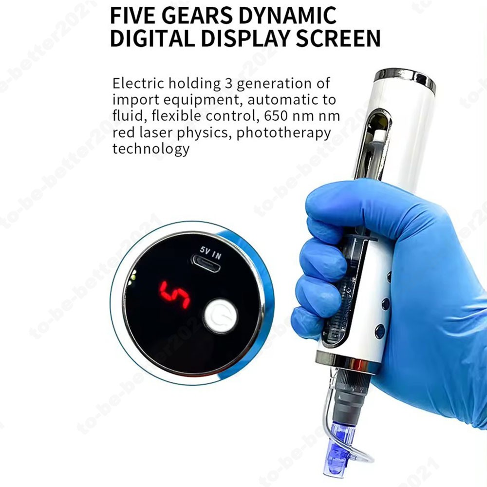 Portable Micro Pen Wrinkle Removal Skin Rejuvenation Machine Anti-Age for Face