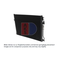 Kondensator Klimaanlage AKS Dasis 522056N FüR Jeep Grand Cherokee III Commander