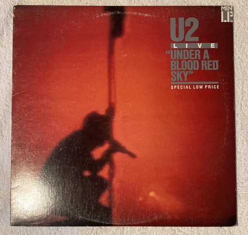 U2 “Under A Blood Red Sky” Live EP (1983) Excellent Vinyl