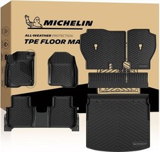 Michelin Floor Mats Honda Crv Cr-v 2023-2027 Cargo Mat Wbackrest Floor Liners