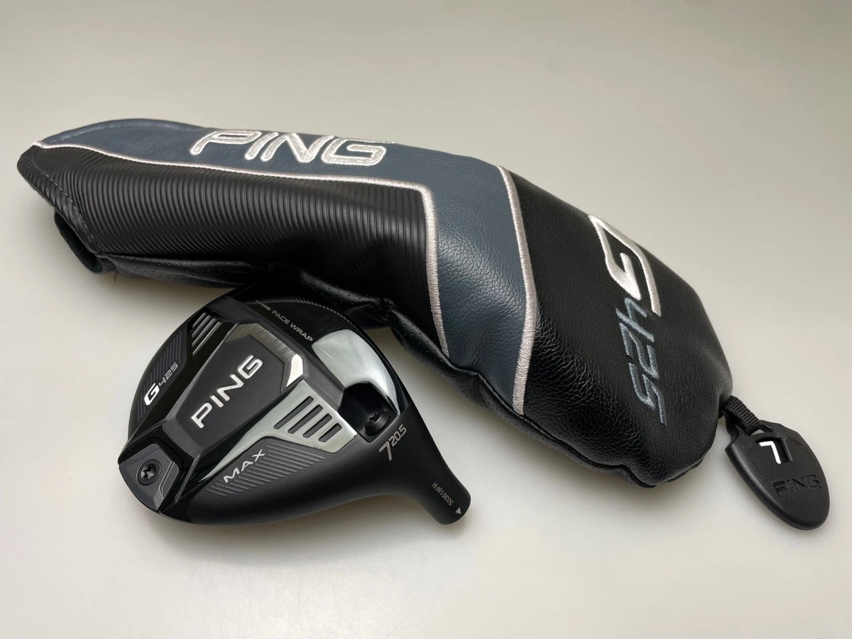 クラブ PING G425 7W attas DAAS 6X Ping G425 MAX 7W 20.5 Degree Fairway Wood Head with Cover Right