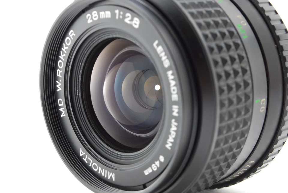 【Mejor COMO NUEVO en Caja】 Lente MF Gran Angular Minolta MD W.Rokkor 28mm... - Imagen 3 de 4