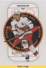 2021-22 Upper Deck Fleer Ultra Pucks Sebastian Aho #17 READ 7vj