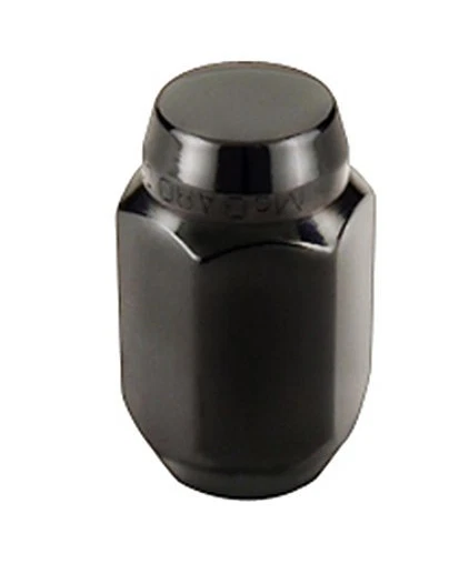 Set of 4 Universal Wheel Lug Nuts MCGARD M12 x 1.5 BLACK Cone Seat 13/16 Hex - Image 2 of 4