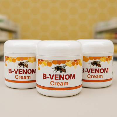 3 B Venom cream Arthritis Pain relief abeemed bio bee therapy veneno abeja dolor