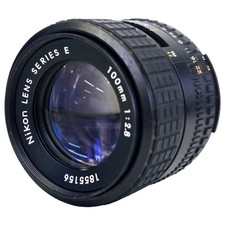 [Excellent] Nikon 100mm f/2.8 Macro Lens Series E F Mount MF from Japan