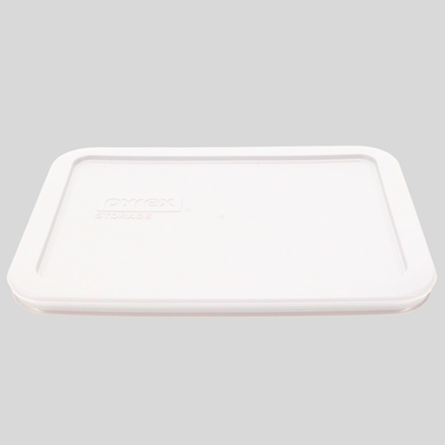 Lot De 10 Couvercles De Rechange Pour Bols Pyrex 7210-PC Rectangulaires En Plastique De 3 Tasses, Hermétiques Et étanches (20 X 14 Cm), Rouge