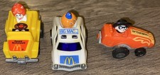 McDonalds Racers 1984 1985 Fast Mac Pull Back Racers Turbo Car Lot Of 3 Work