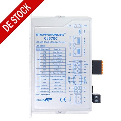EtherCAT Closed Loop Schrittmotorantrieb 0-7.2A 24-50VDC für Nema 17,23,24 Motor