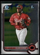 2022 Bowman #BCP-142 Allan Cerda Chrome Prospects