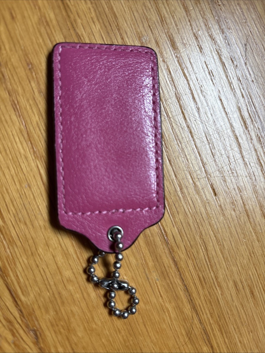 Fuschia Pink Coach Hangtag | eBay