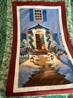 Quilt top: Handmade Christmas Quilt Top - Christmas Morning Snowman 48" X 66" — photo 2