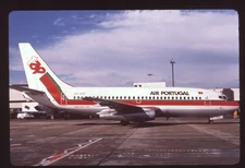 Dupe 35mm airline slide Air Portugal 737-230 CS-TER