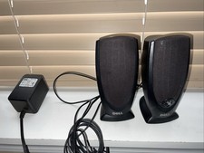Dell Computer Speakers A215, W/ Power Supply Working Black