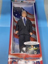 President Bill Clinton Talking Collectable Action Figure Talking Presidents