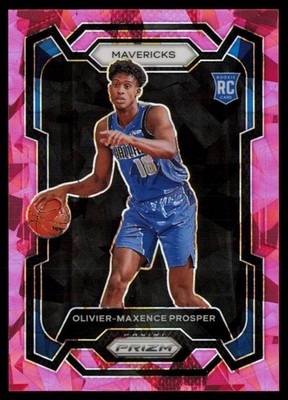 2023-24 Panini Prizm Pink Ice Prizm #146 Olivier-Maxence Prosper