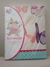 Accessorize Double Duvet Set . Scatter Butterflies