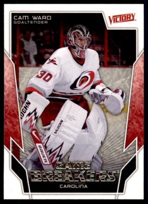 2007-08 Upper Deck Victory Game Breakers Cam Ward Carolina Hurricanes #GB21