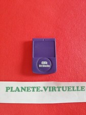 Nintendo Gamecube 59 Block Memory Card   